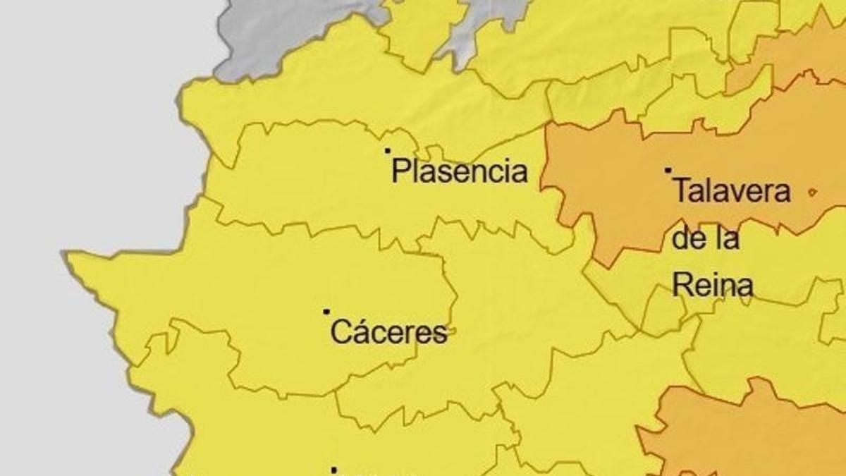 Avisos para el 30 de julio en Extremadura.