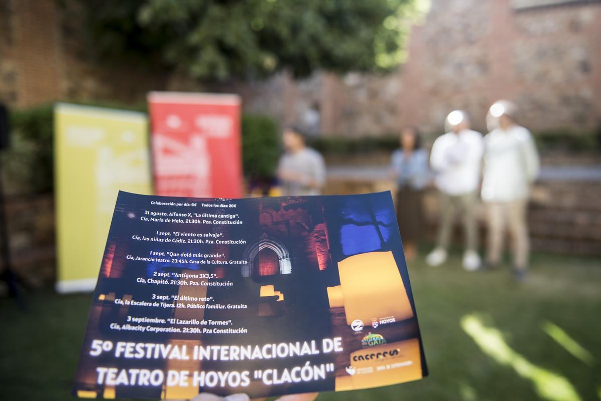 Programa del Festival Internacional de Teatro 'Clacón'