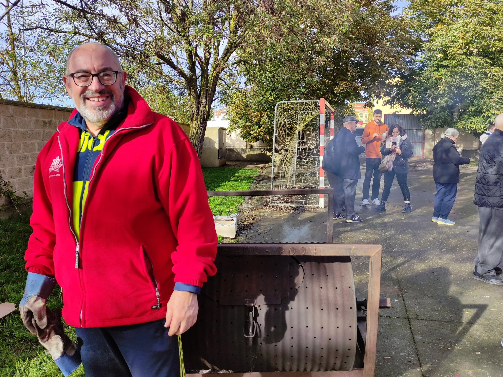 Magosto, juegos tradicionales y diversión en el IES León Felipe de Benavente