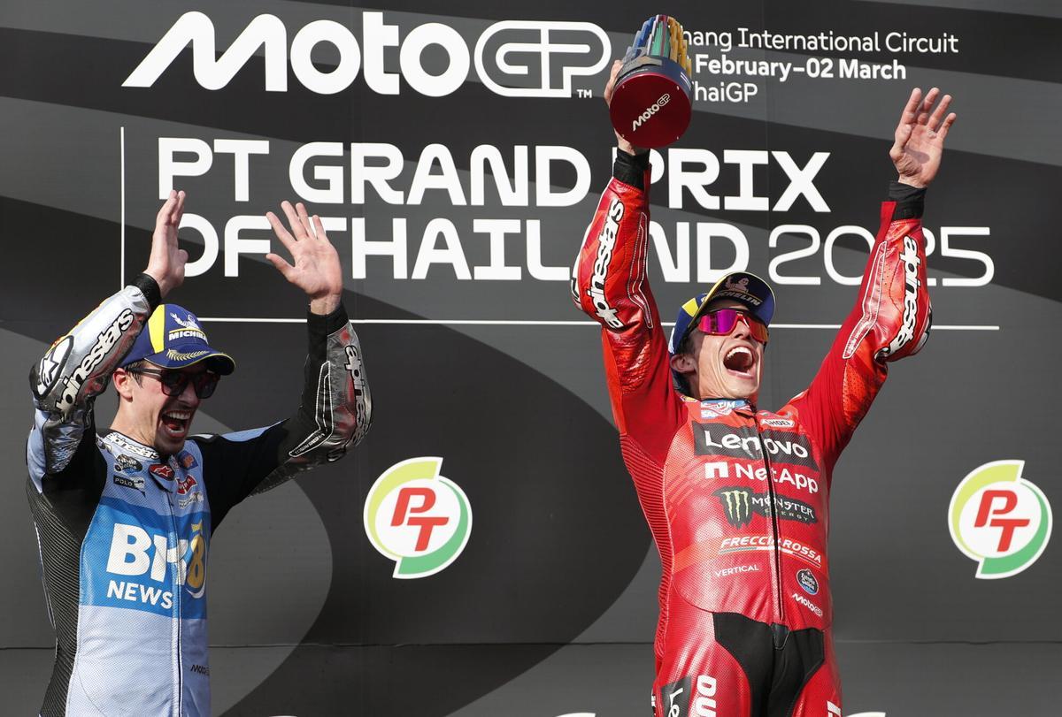 El GP de Tailandia de MotoGP, en imágenes.
