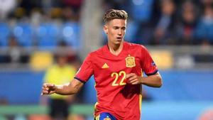 Marcos Llorente, con la selección española