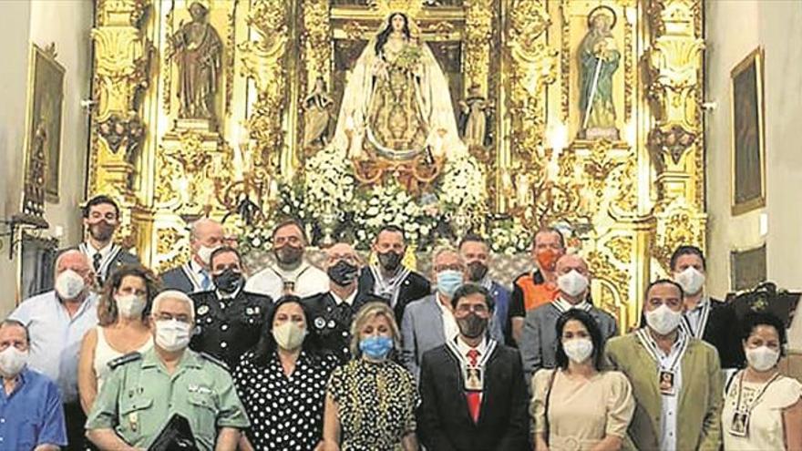 Celebración de las fiestas en honor a la virgen del carmen de montoro