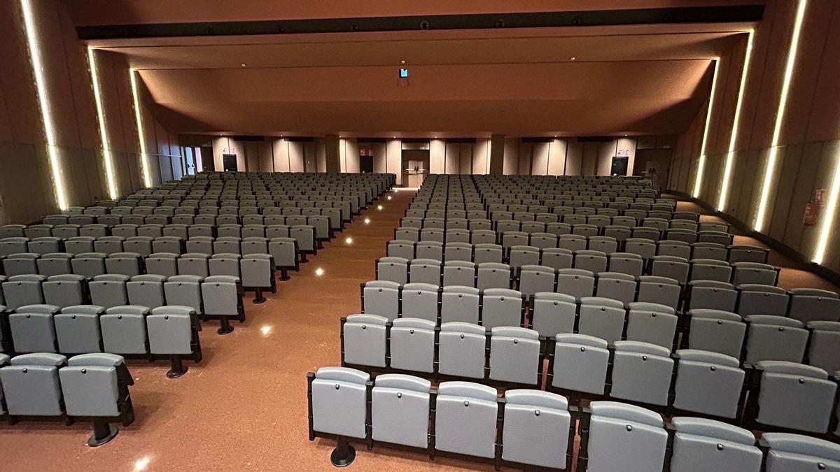 El nuevo auditorio ya está listo para la inauguración