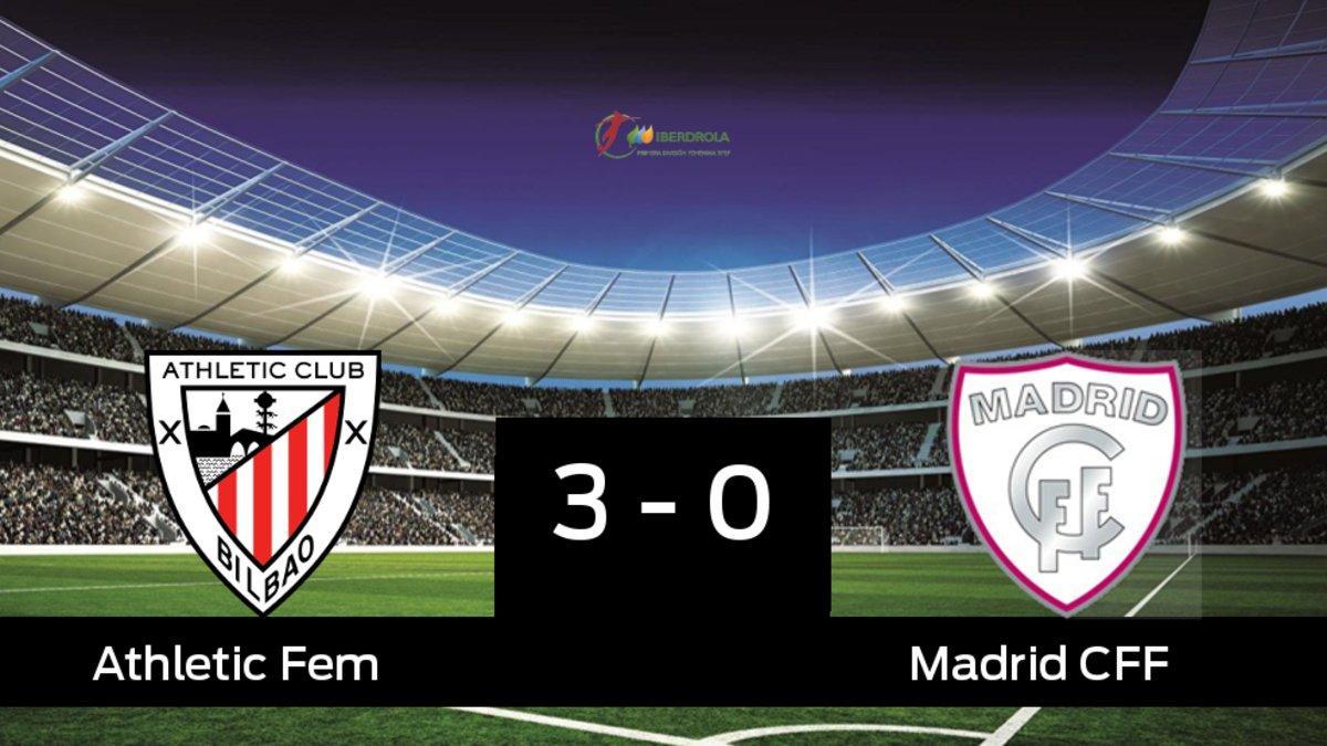 El Athletic Club derrota en casa al Madrid CFF por 3-0