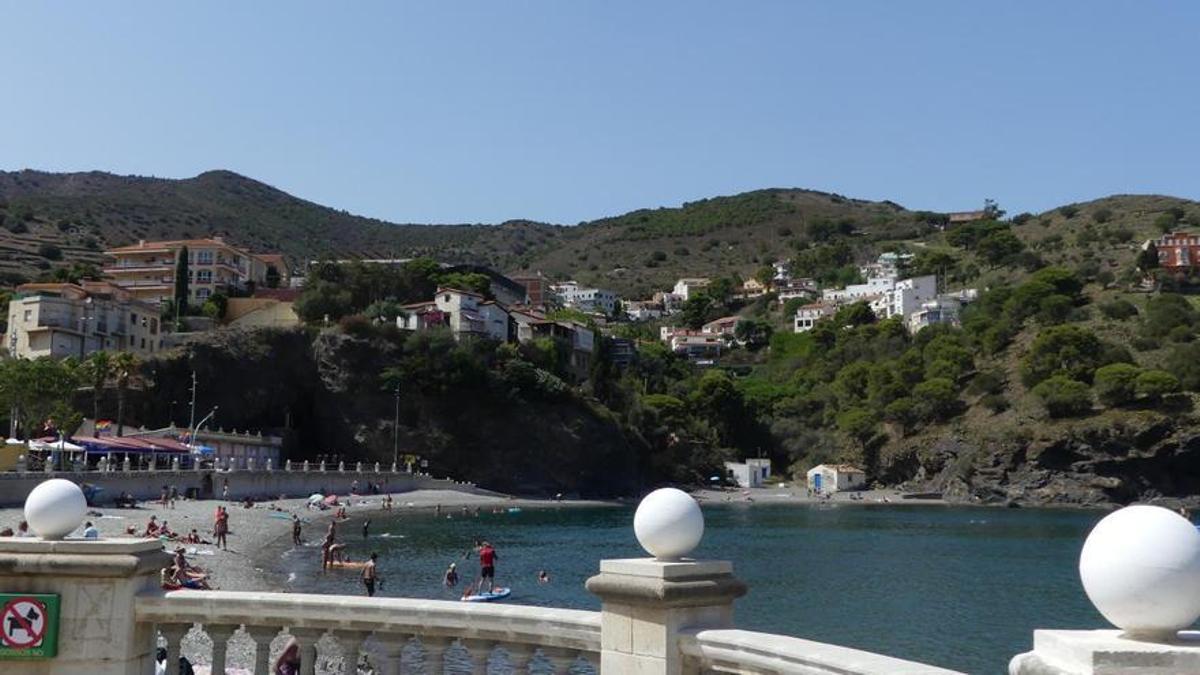 Portbou en una imatge d'arxiu.c