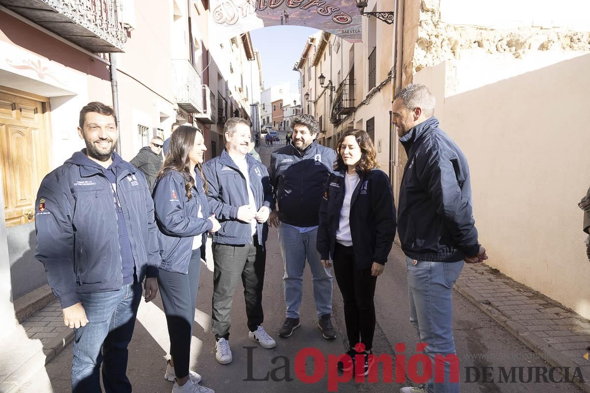 Así ha sido la visita de Isabel Díaz Ayuso a Caravaca de la Cruz