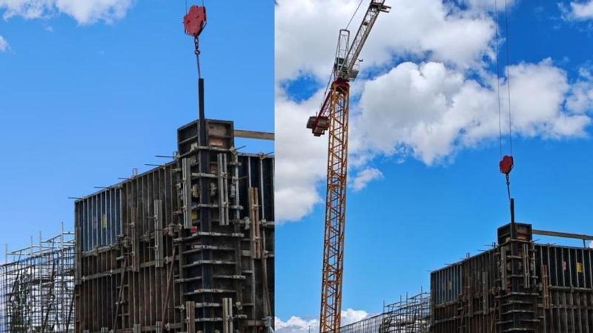 Avance de la ampliacion de la reforma del area urgencias hospital Ernest lluch