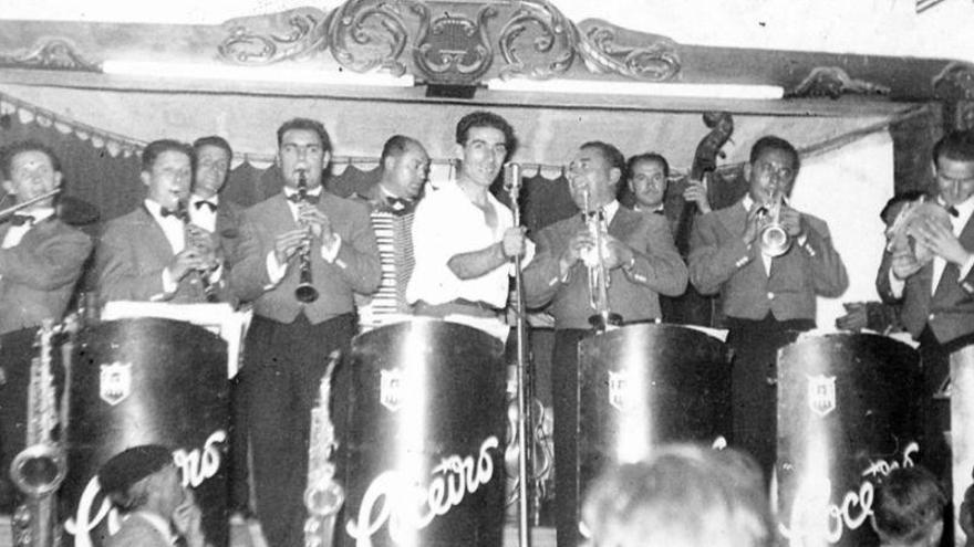 La orquesta Poceiro fue la encargada de inaugurar las instalaciones del Paraíso en el año 1947.