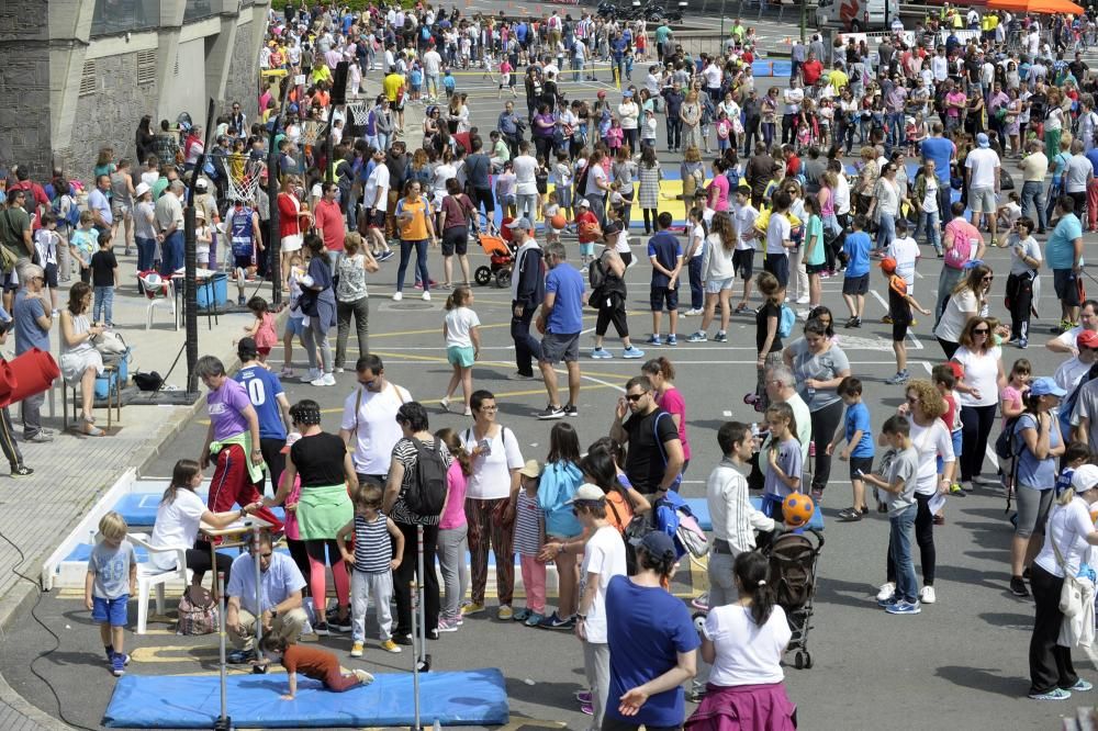 Las imágenes del ''Día del Deporte en la Calle''