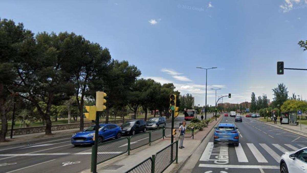 El accidente tuvo lugar en la avenida de Valle de Broto en Zaragoza