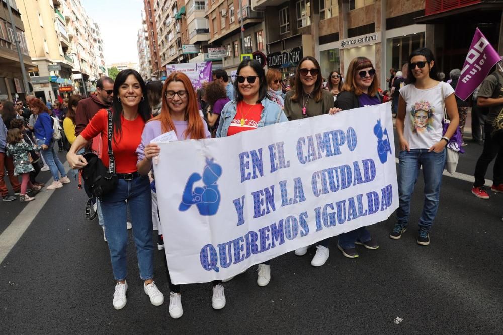 8M en Murcia: Manifestación de la mañana