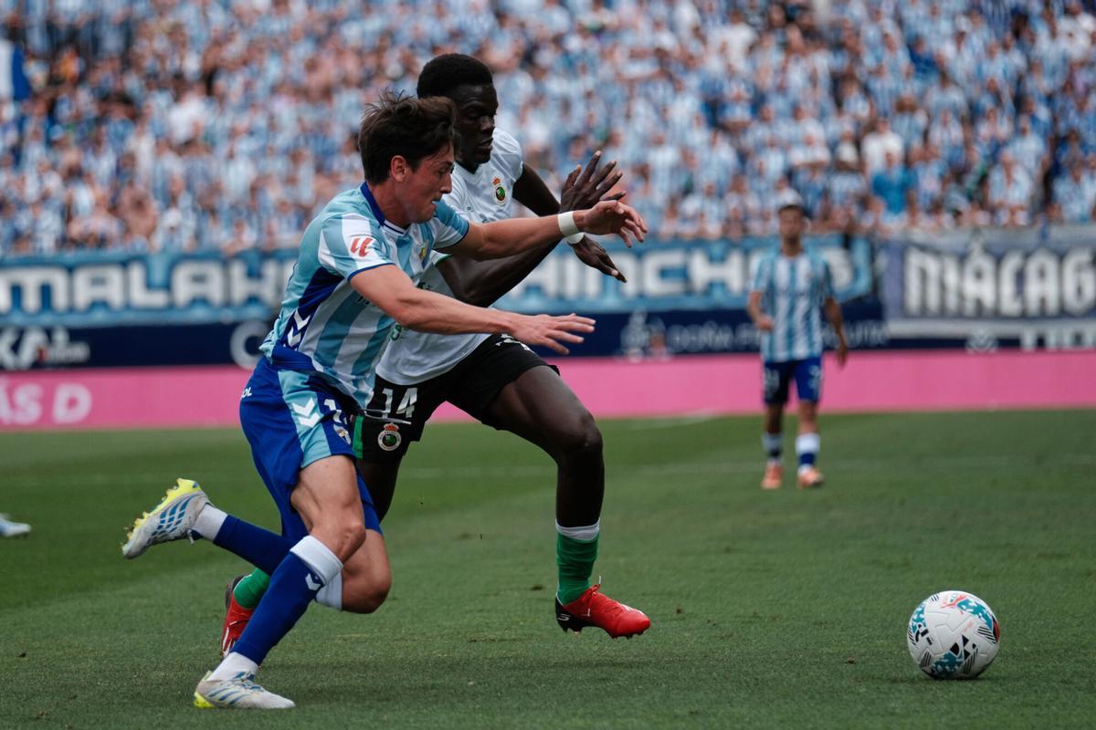 Málaga CF vs Racing de Santander, en imágenes Málaga CF vs Racing de Santander, en imágenes