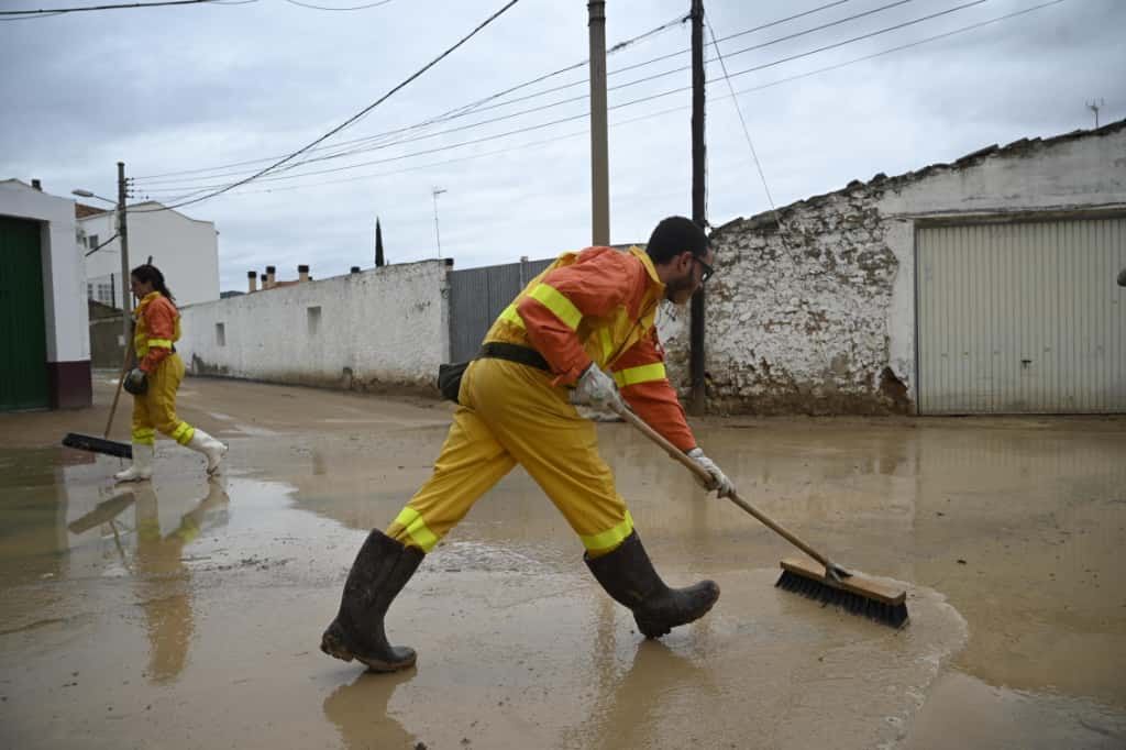 En imágenes | Así han amanecido María de Huerva y Cuarte tras las tormentas