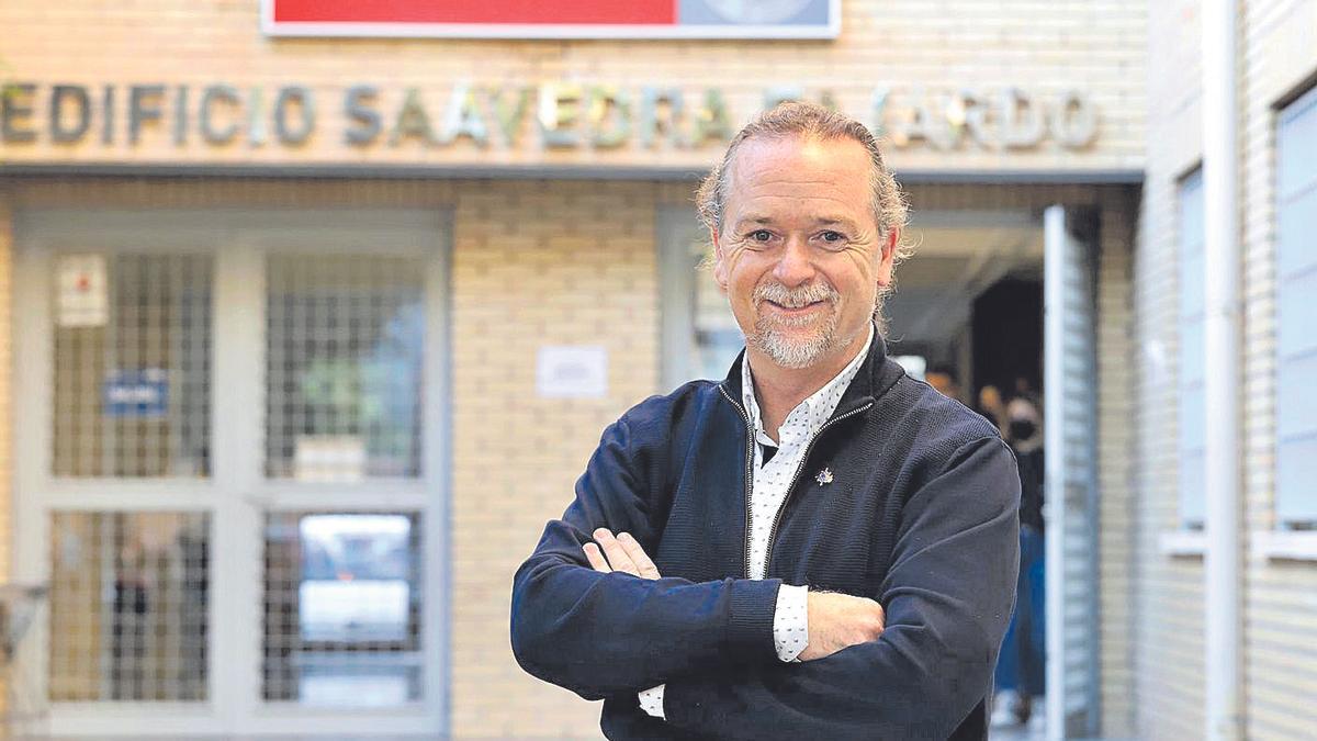 Jesús Javier García, fotografiado en Murcia.