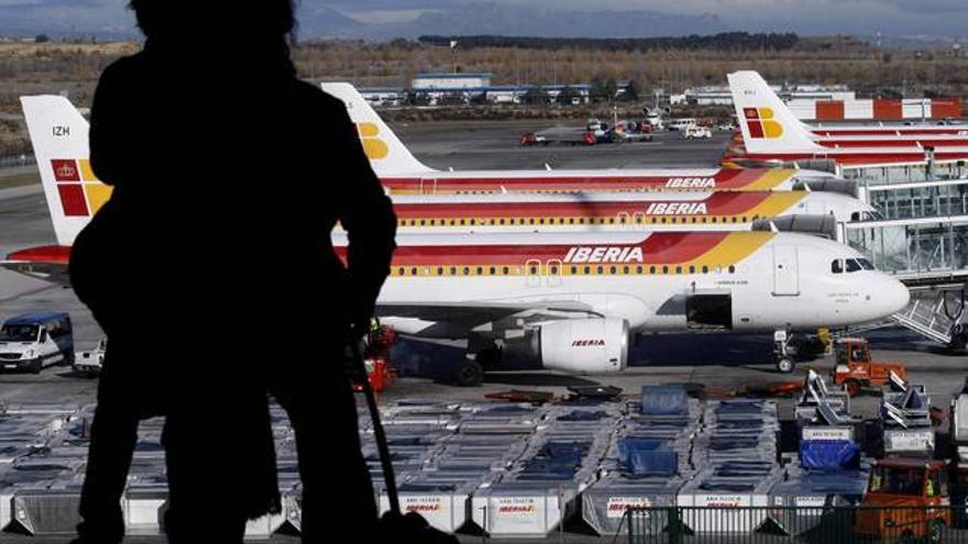 Operados el 60% de los vuelos de Iberia sin incidencias la jornada de la huelga de pilotos