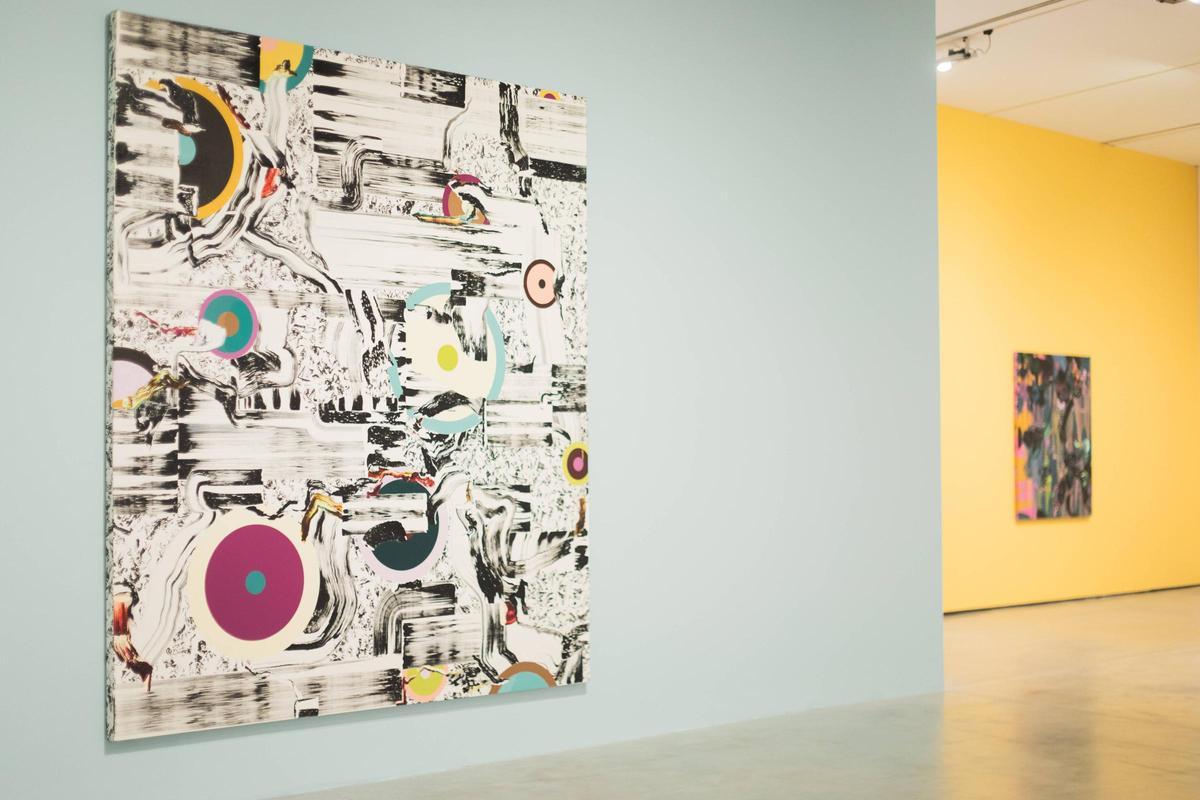 Untitled (Sky Shout) von Fiona Rae.