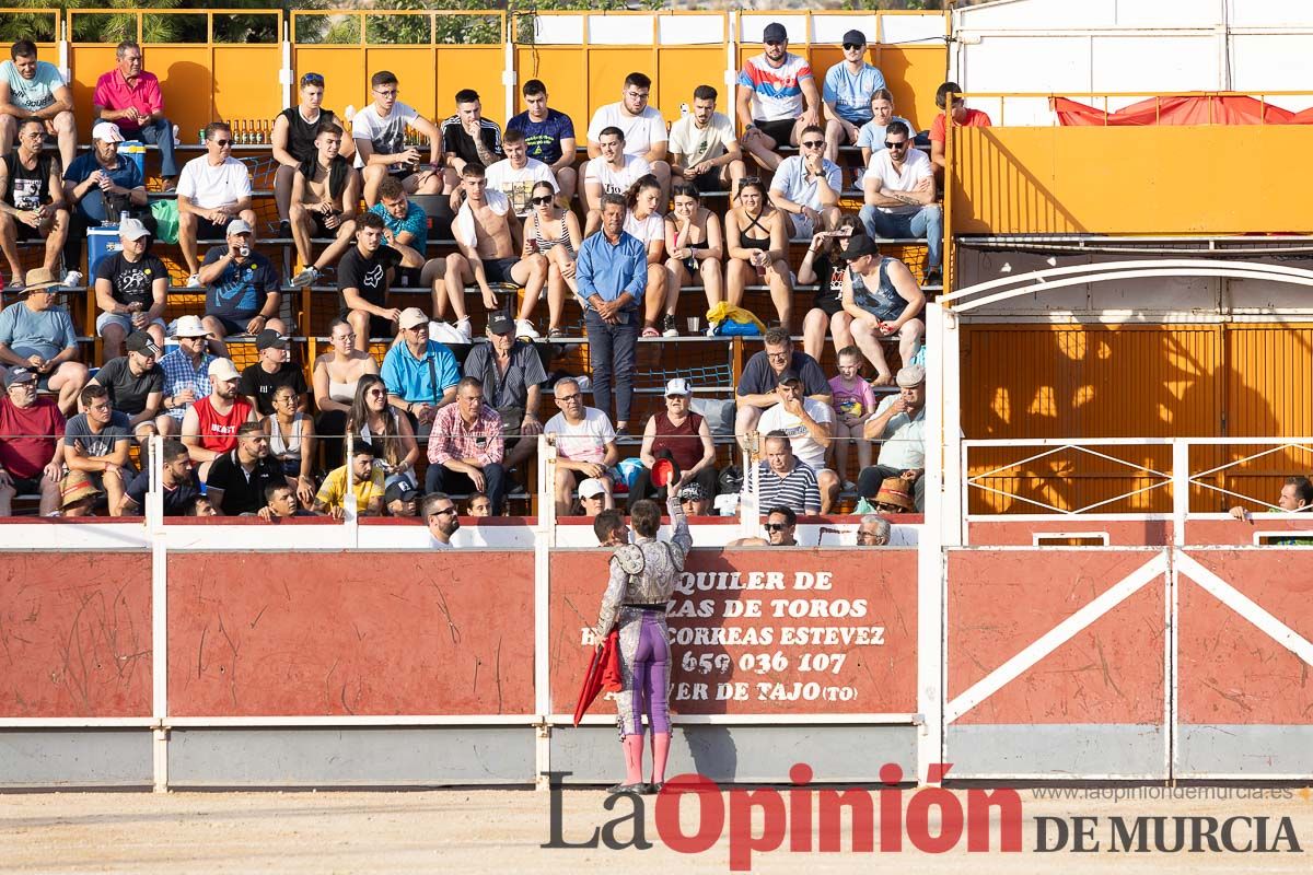 Tercera novillada Feria Taurina del Arroz en Calasparra (Gómez Valenzuela, Joao D’Alva yMiguel Serrano)