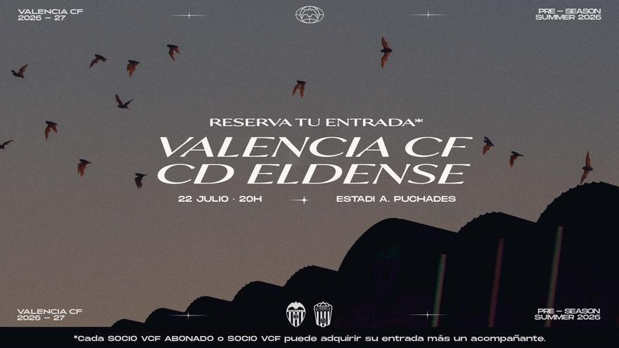 Entradas agotadas para el amistoso ante el Eldense en el Antonio Puchades
