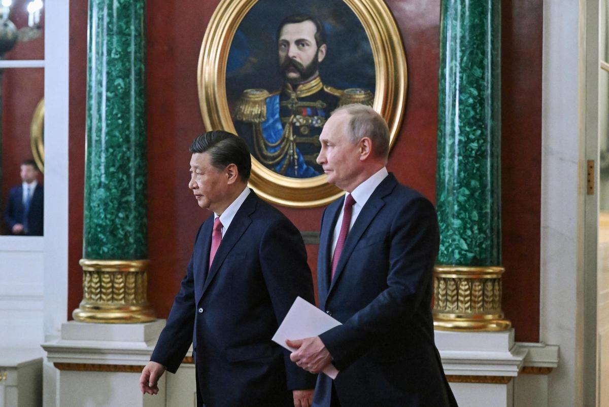Russia's Putin holds talks with China's Xi in Moscow