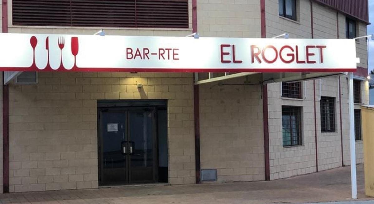 El bar-restaurante El Roglet de Agullent.