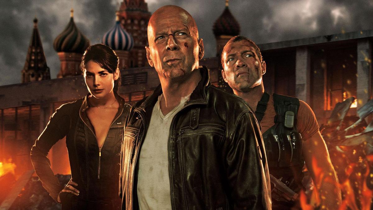 Película 'Duro de matar', protagonizada por Bruce Willis