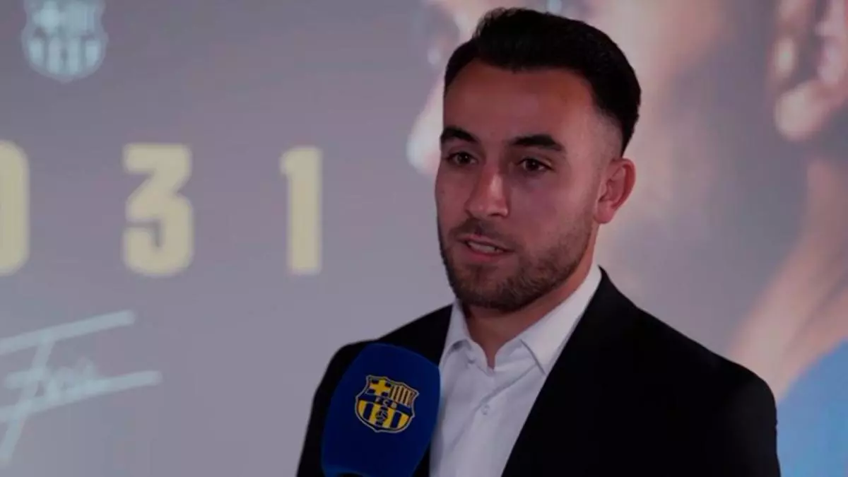 Eric Garcia: "¿Lo del Madrid? Nunca..."