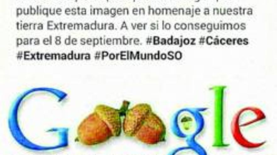 Campaña en diversas redes sociales para promocionar el Día de Extremadura