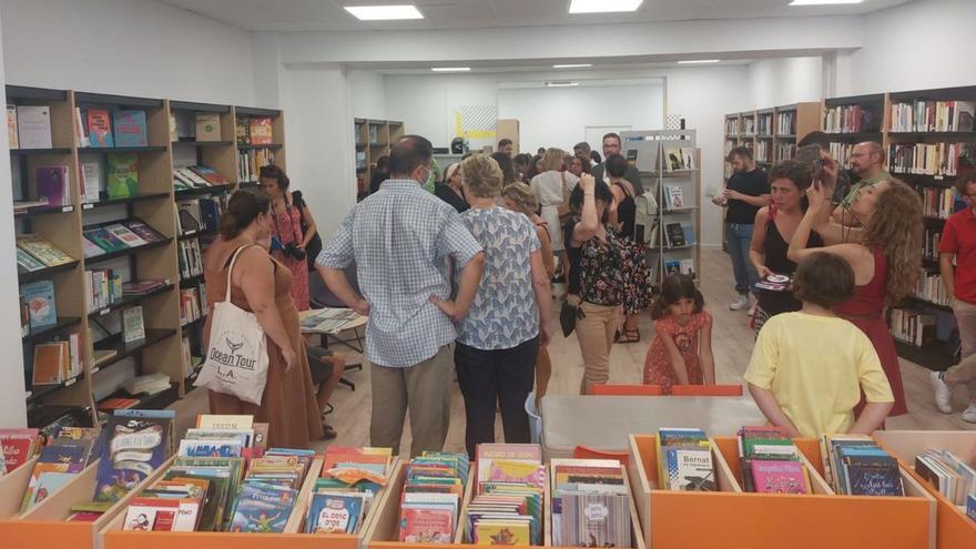 Encarnació Viñas ya tiene su biblioteca en la barriada de Pere Garau | AJUNTAMENT