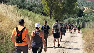 Una ruta senderista y otra motera culminan los actos por el 180º aniversario de la Guardia Civil de Córdoba