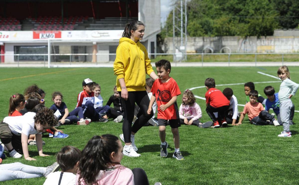El Cortizo es una de las dos sedes del campus de verano del ClubAtletismo Deza.   | // BERNABÉ/JAVIER LALÍN