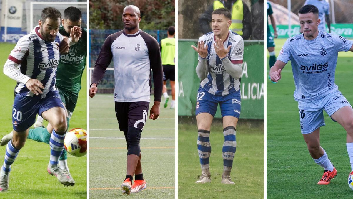 Por la izquierda, Campabadal, Babin, Grigore y Osky