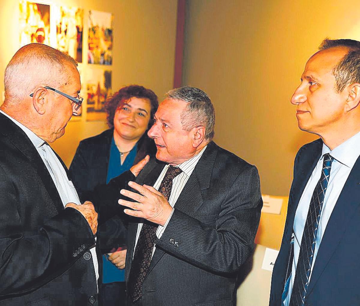 Soldado con Gema Albornoz, Aranda Doncel y Francisco Expósito.