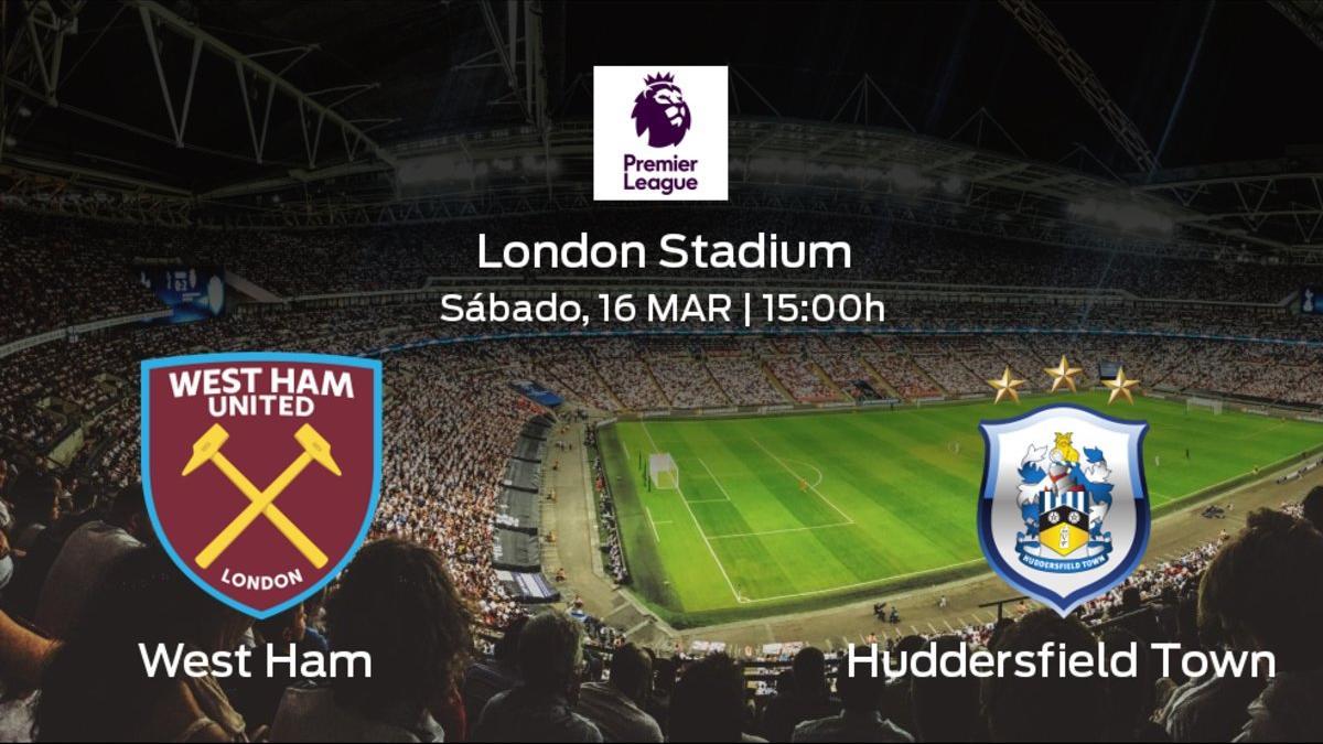 Previa del partido de la jornada 31: West Ham contra Huddersfield Town