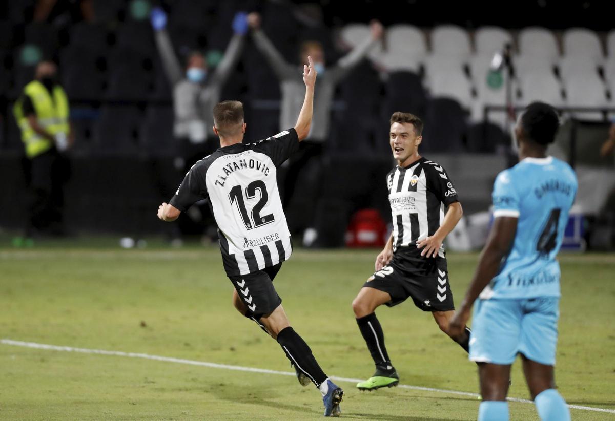 Zlatanovic marcó un gol para el Castellón en la última visita del Leganés al SkyFi Castalia.