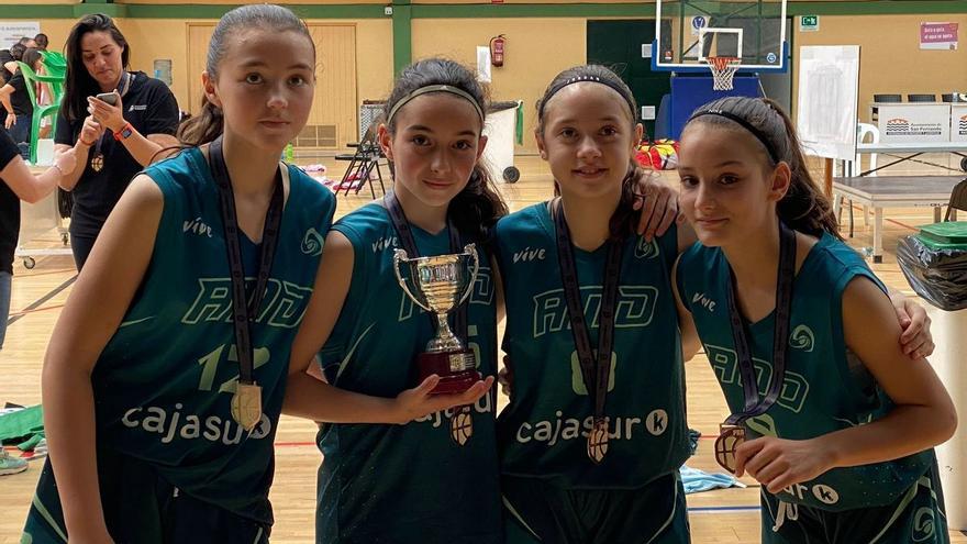 Doble podio cordobés en el Campeonato de España de baloncesto