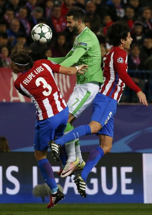 Imágenes del partido entre Atlético y PSV.