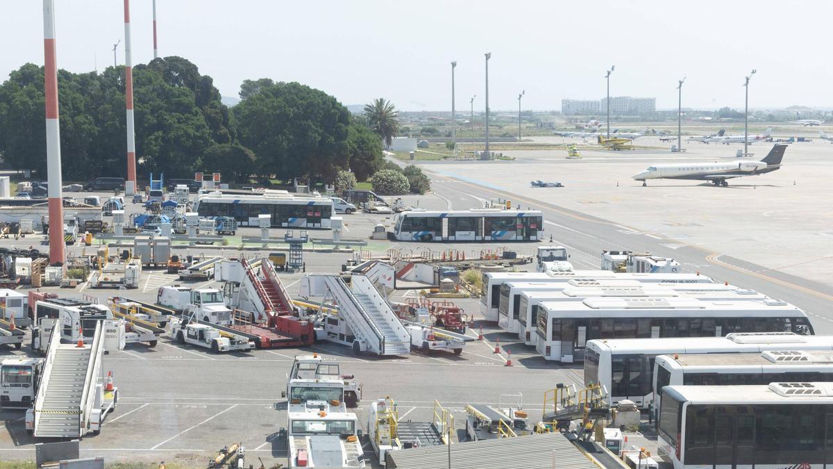 Panorámica de la zona donde se proyecta el nuevo bloque para vuelos con los países que no pertenecen al espacio Schengen.