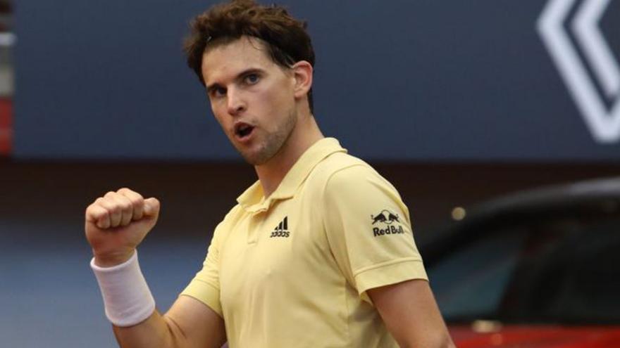 Thiem asusta con su juego ante Cerúndolo