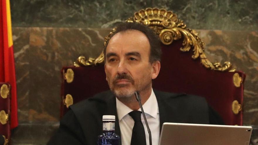 Manuel Marchena en el judici a la cúpula de l&#039;1 d&#039;octubre