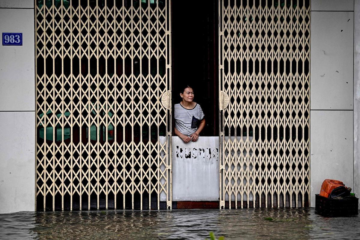 El súper tifón Yagi azota el norte de Vietnam