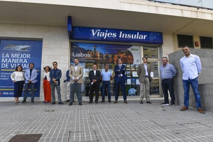 18-06-20 LAS PALMAS DE GRAN CANARIA. LA MINILLA.LAS PALMAS DE GRAN CANARIA. Presentación de la plataforma #MuéveteporCanarias.#MuéveteporCanarias. Una iniciativa que representa la alianza del sector para reactivar el turismo en las Islas con paquetes vacacionales para los residentes. Asistirán los responsables de las empresas participantes ((Viajes Insular, Binter, Fred Olsen, Cicar, Líneas Romero, THe Hoteles, HD Hoteles, Satocan Turistic, Coral Hoteles, Jardín de Tecina, Dreamplace Hotels & Resorts, R2 Hotels y PY Hotels & Resorts).. Fotos: Juan Castro  | 18/06/2020 | Fotógrafo: Juan Carlos Castro