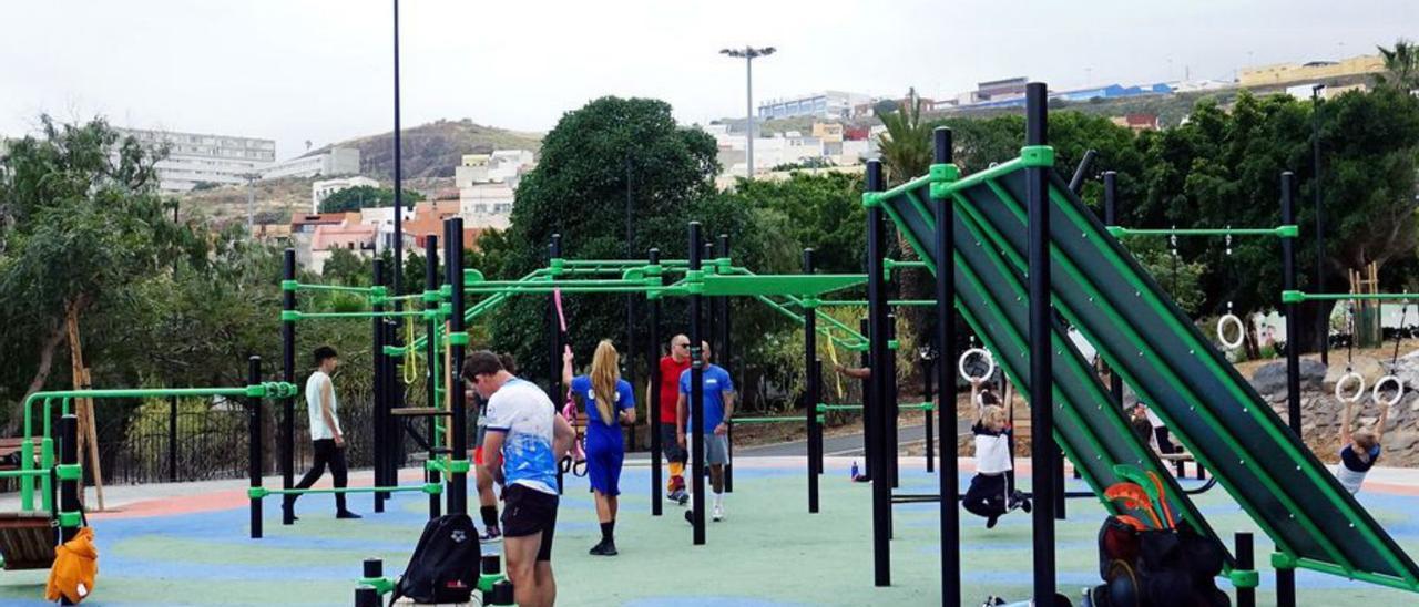 Parque de La Estrella, en Santa María del Mar