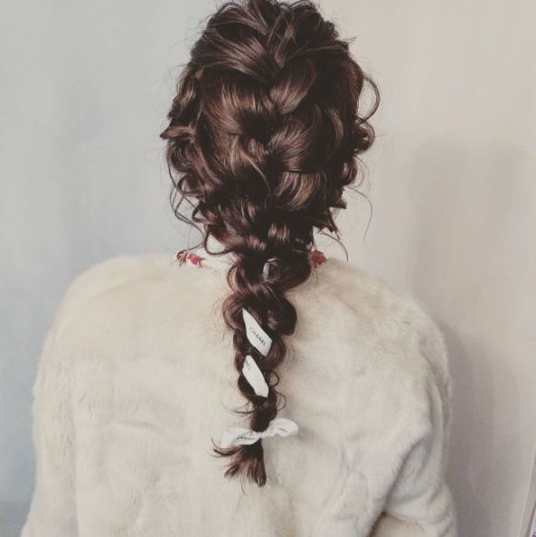 Trenza más lazo