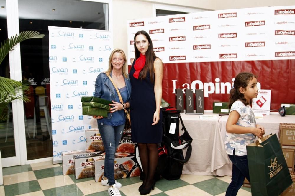 Premiados del torneo de golf