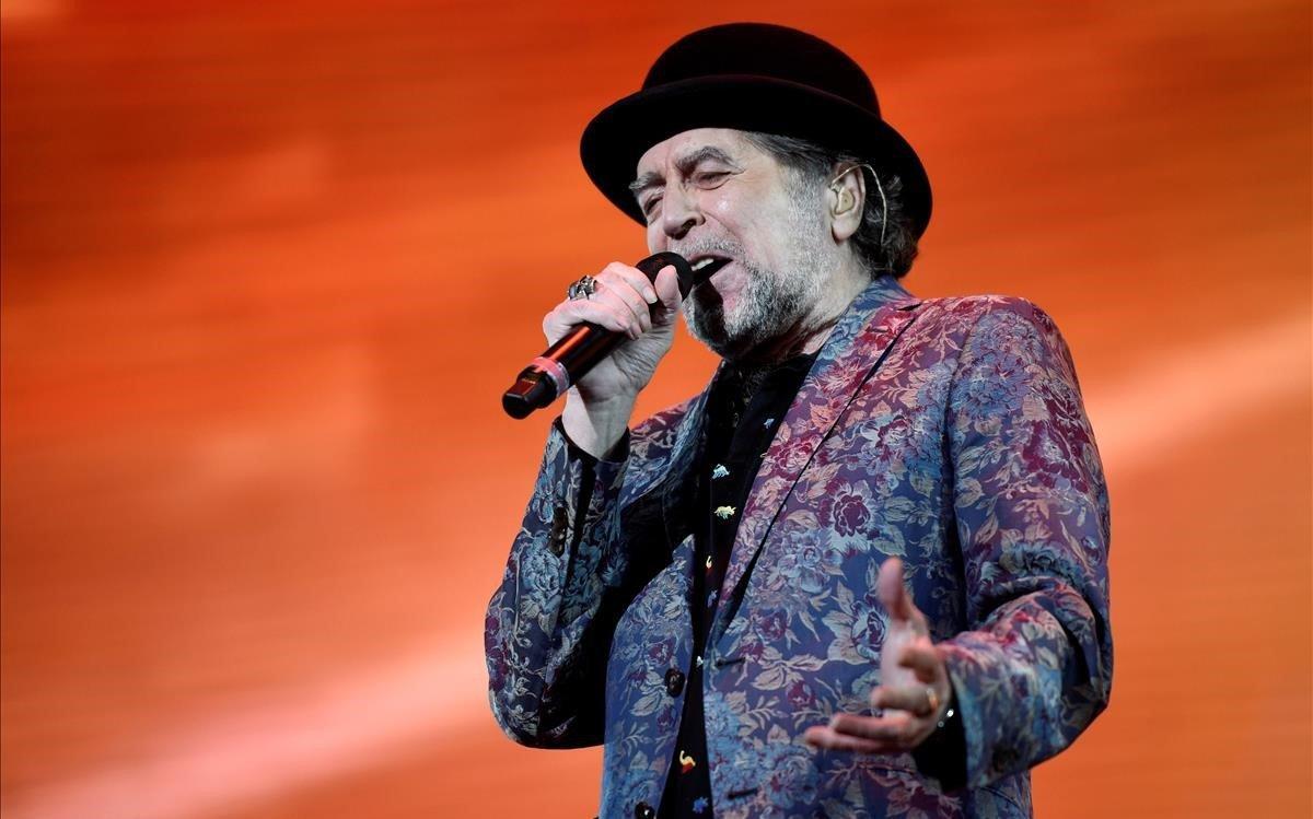 Joaquín Sabina, el pasado domingo en el Movistar Arena de Buenos Aires.