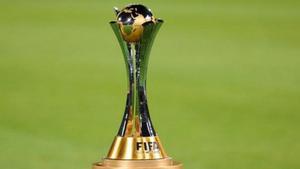 El trofeo del Mundial de Clubes