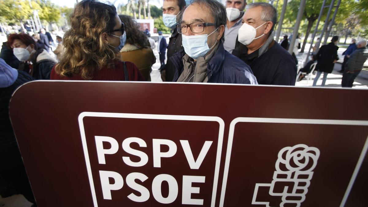 Acto de presentación candidatura Toni Francés al PSOE