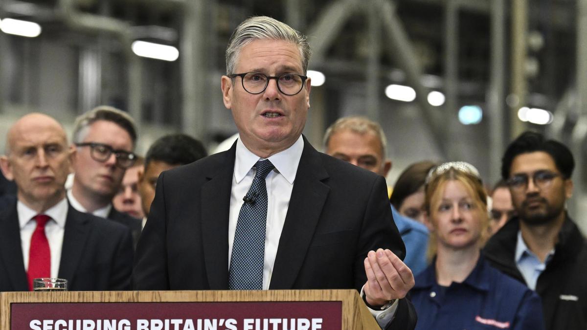 El primer ministro británico, Keir Starmer.