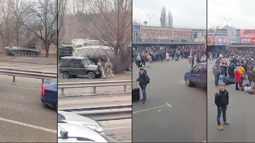 El testimonio de un mallorquín en Ucrania: «Kiev entró en pánico con las primeras bombas rusas»