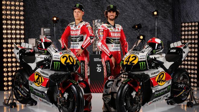 Diseños 'retro' de las MotoGP para el Gran Premio de Gran Bretaña